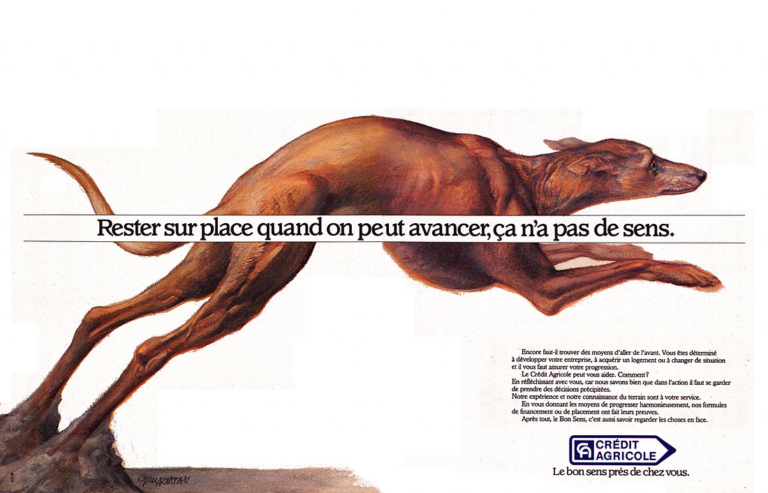 Publicité Crdit Agricole 1985