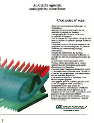 Marque Crdit Agricole 1989