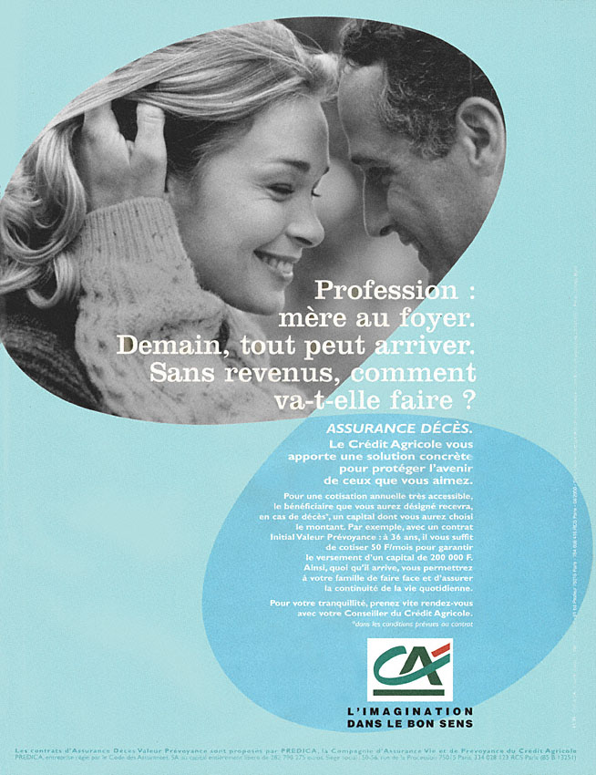 Publicité Crdit Agricole 2000