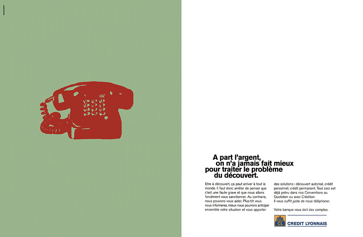 Publicité Credit Lyonnais 1997