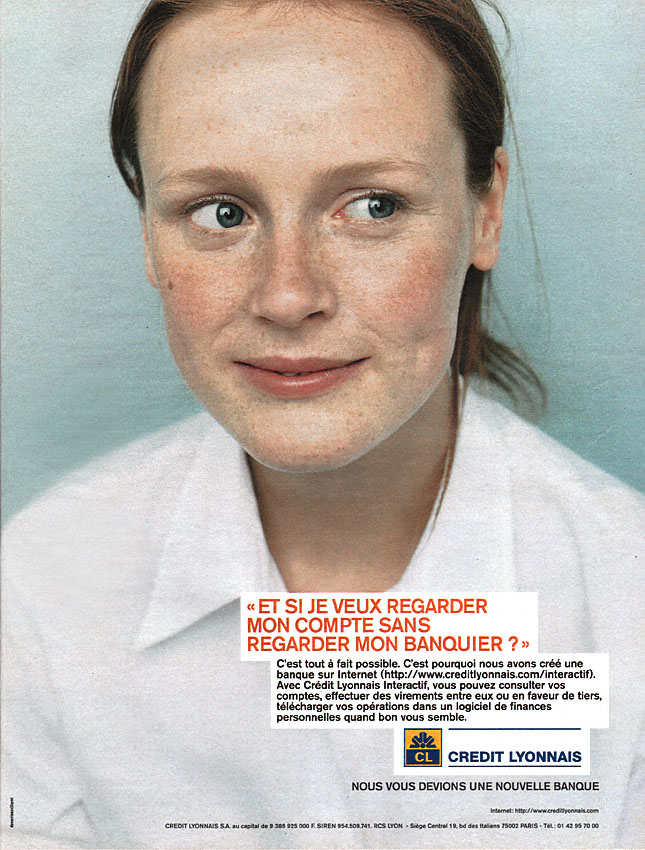 Publicité Credit Lyonnais 1998