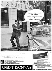 Publicit Credit Lyonnais 1960
