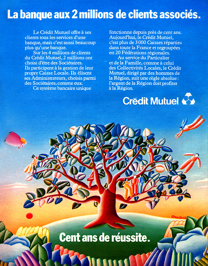 Publicité Credit Mutuel 1977