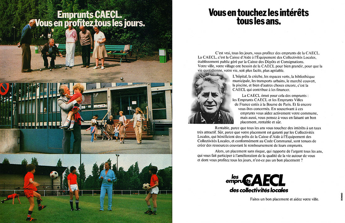 Publicité Emprunts 1978