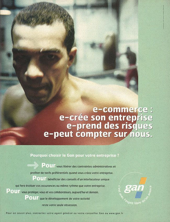 Publicité Gan 2000