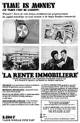 Publicit Rente Immobilire 1967