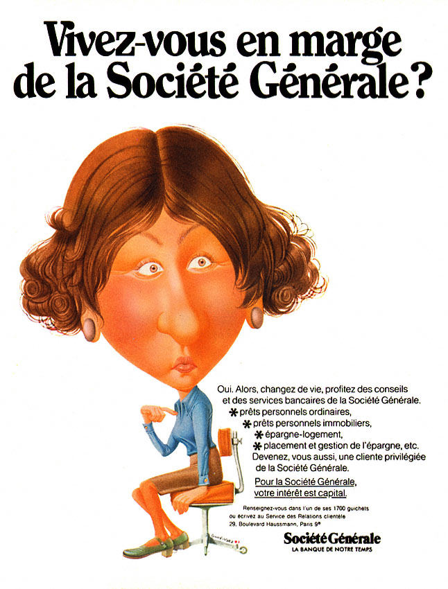 Publicité Socit Gnrale 1969