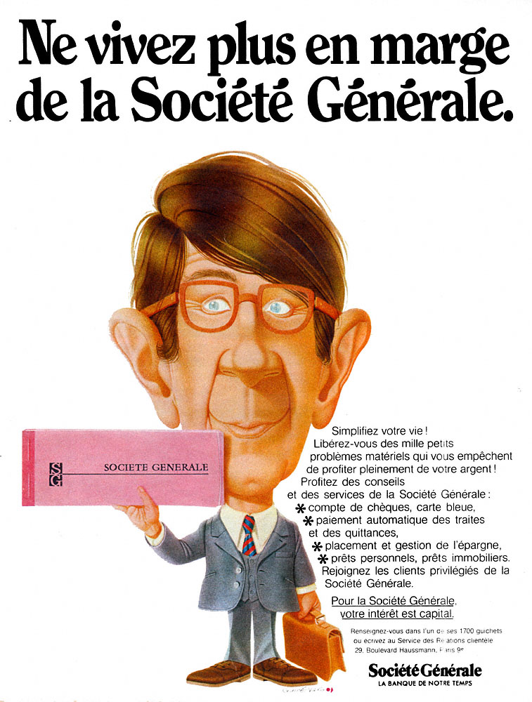 Publicit� Soci�t� G�n�rale 1969