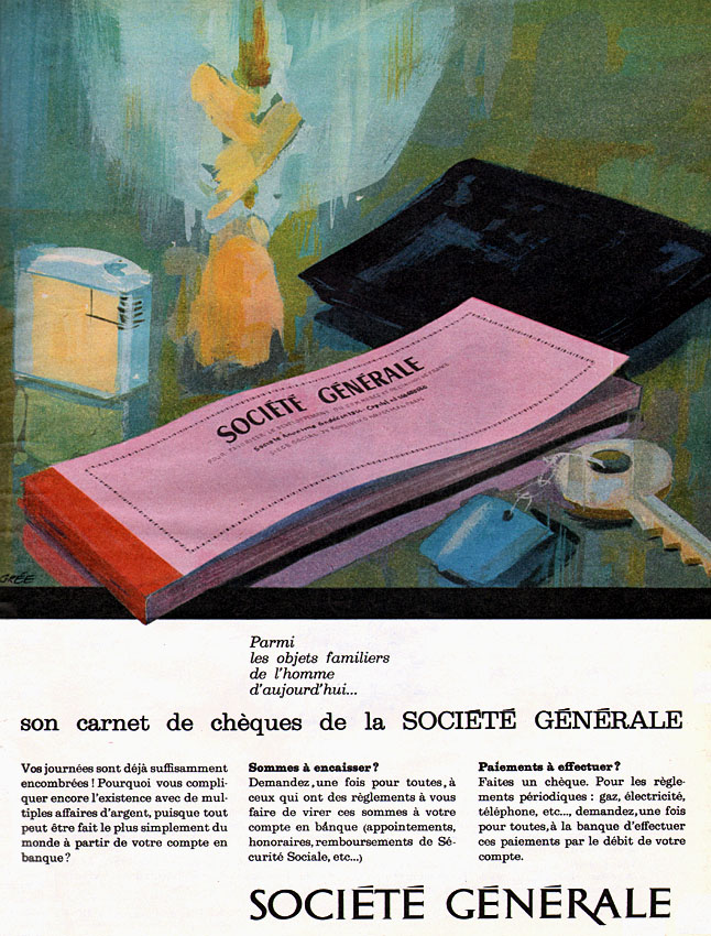 Publicité Socit Gnrale 1961