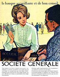 Publicit Socit Gnrale 1962