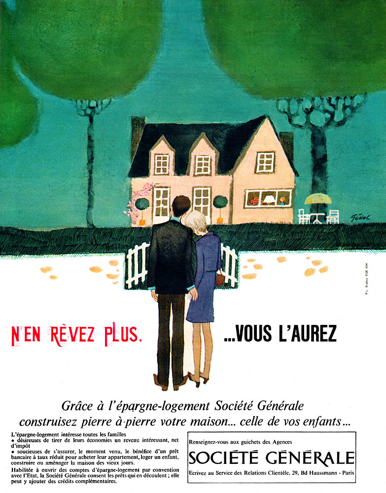 Publicit� Soci�t� G�n�rale 1966