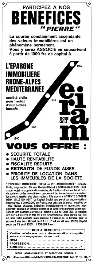 Publicité Zzdivers_BAN5 1969