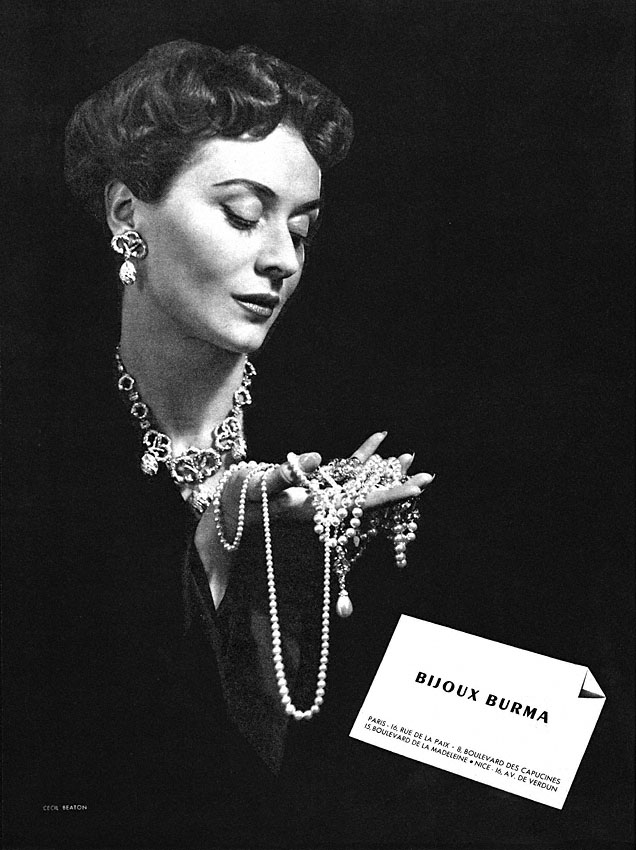 Publicité Burma 1952