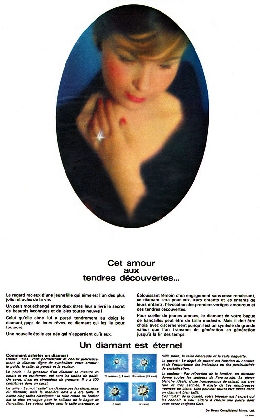 Publicité Diamant 1963