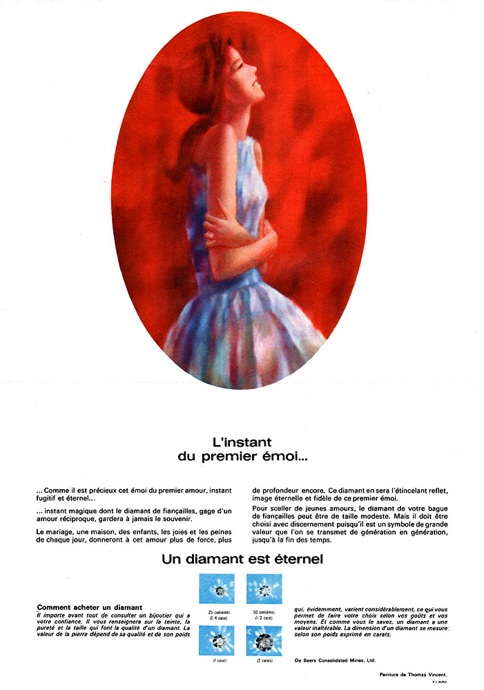 Publicité Diamant 1963
