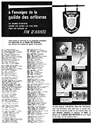 Marque Guilde des Orfvres 1961