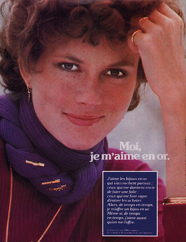 Publicité Or 1980