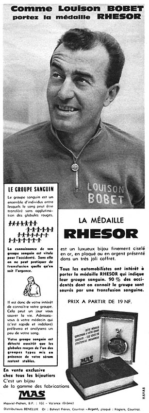 Publicité Rhesor 1962