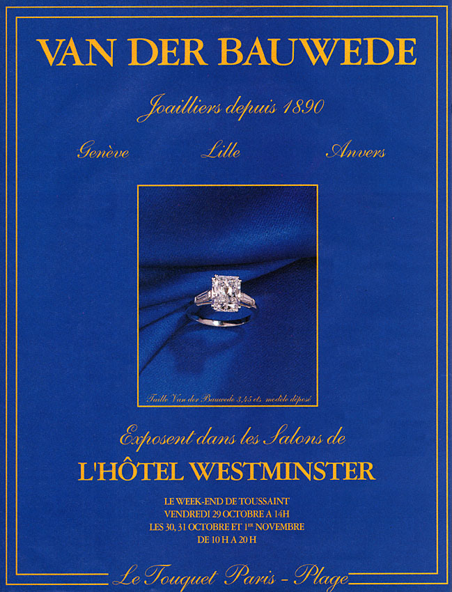 Publicité Van Der Bauwede 1993