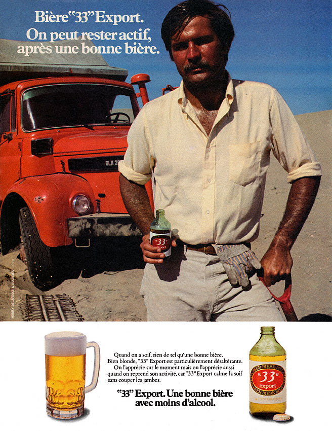 Publicité 33 export 1979