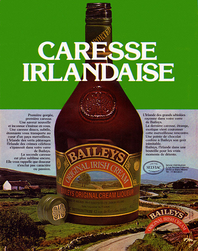 Publicité Baileys 1981