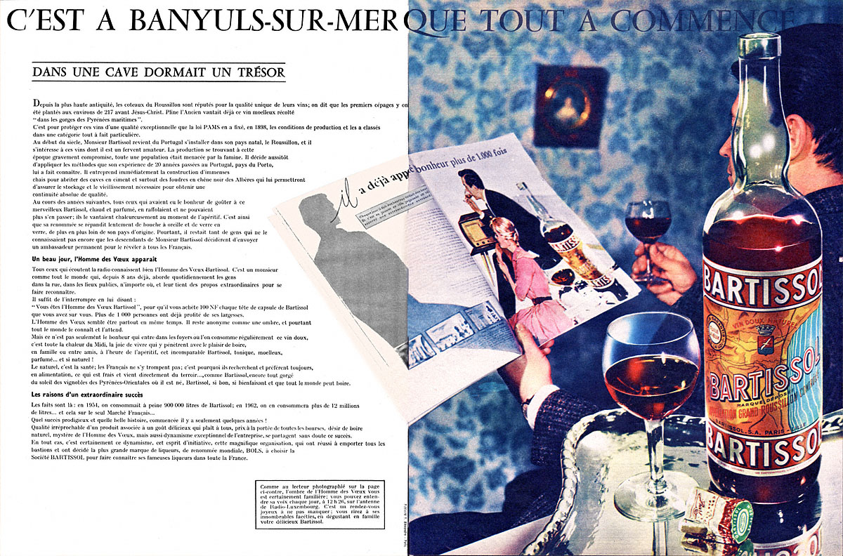 Publicité Bartissol 1962
