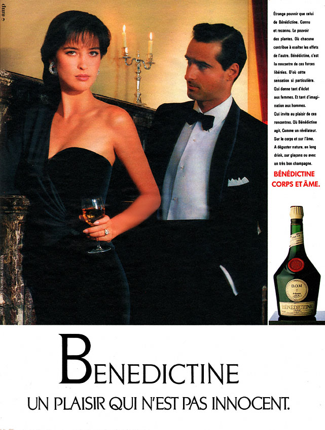 Publicité Benedictine 1989