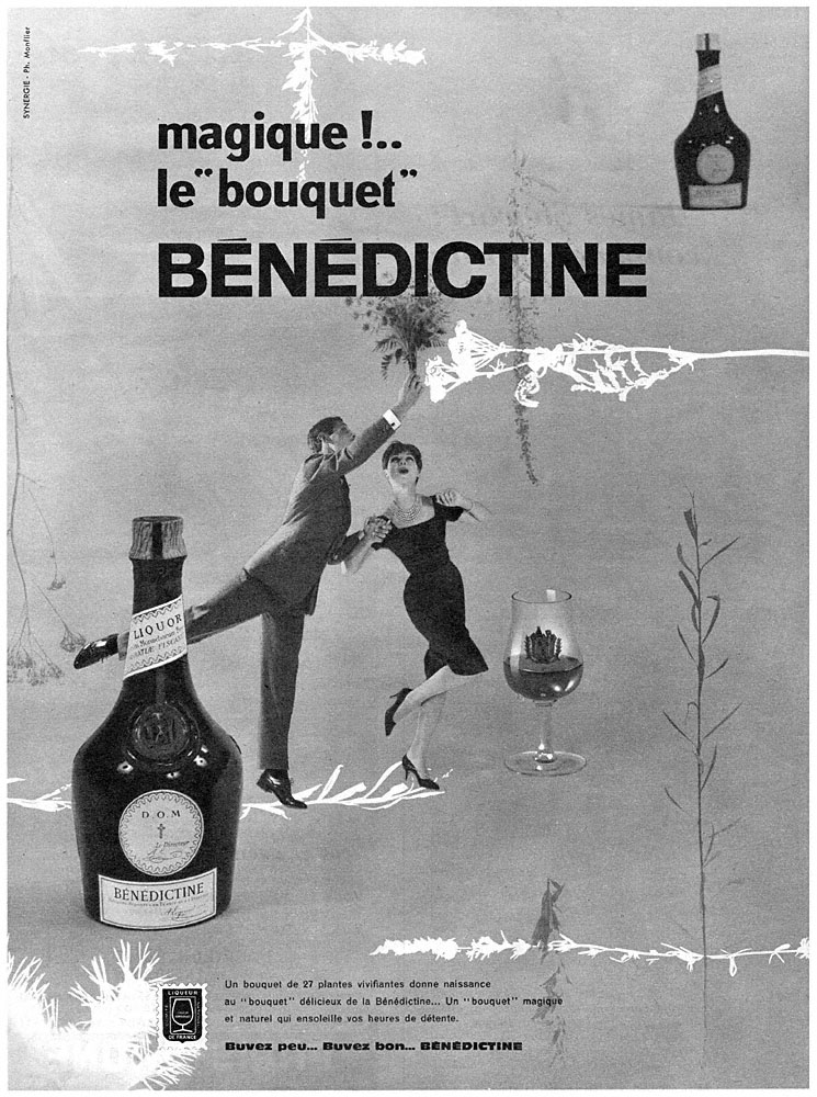 Publicité Benedictine 1959