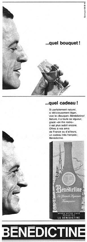 Publicité Benedictine 1960