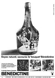 Publicit Benedictine 1961