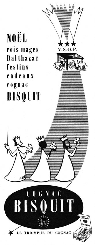 Publicité Bisquit 1954