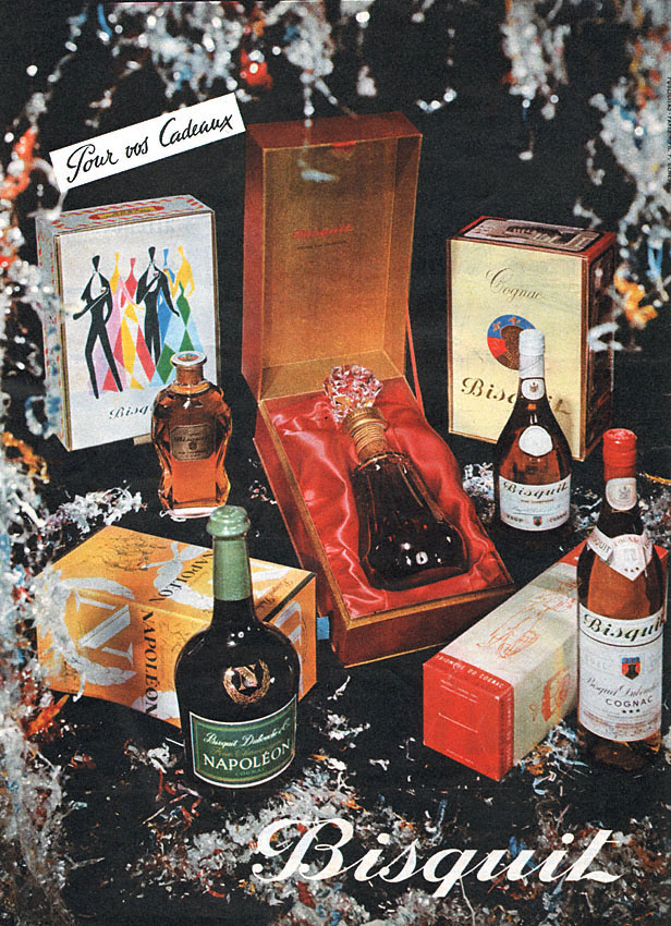 Publicité Bisquit 1959