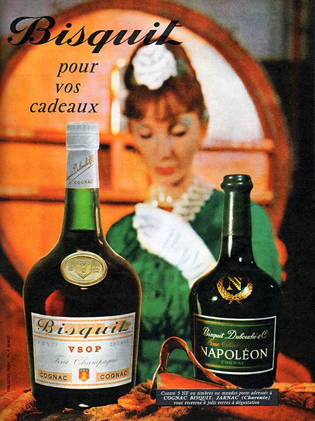 Publicité Bisquit 1960
