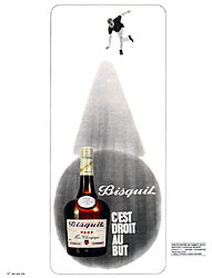 Publicité Bisquit 1964