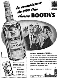 Publicit Booth's 1951