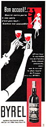 Publicit Byrel 1959