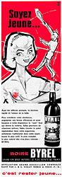 Publicit Byrel 1960