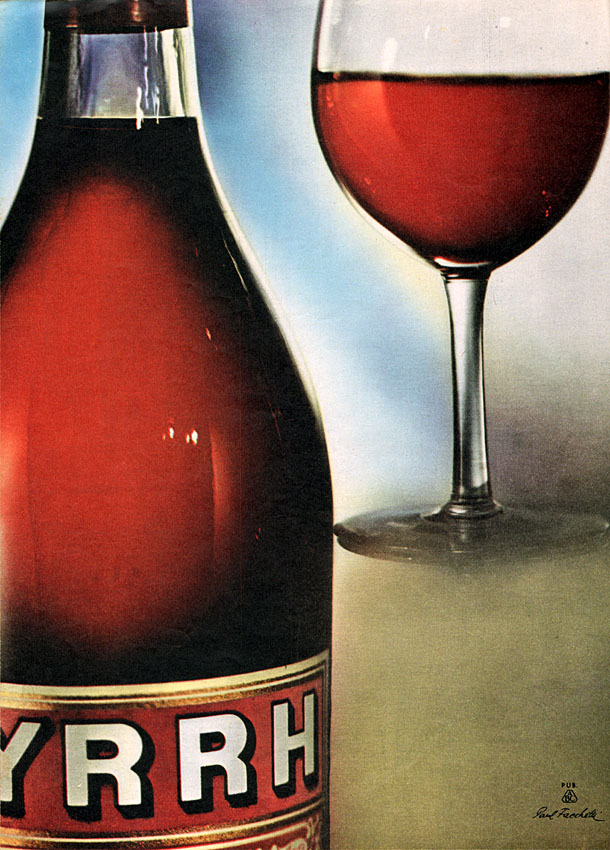 Publicité Byrrh 1954