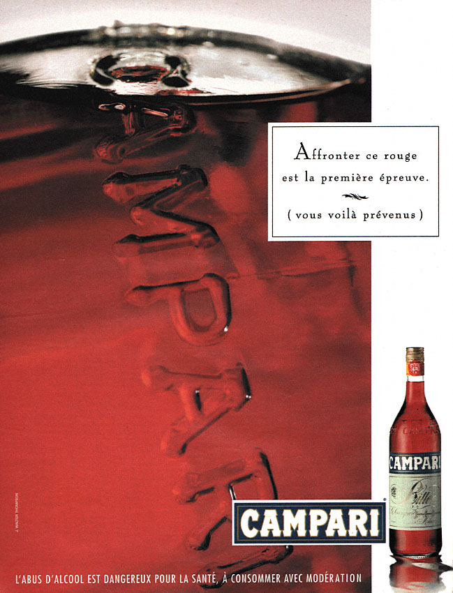Publicité Campari 1996