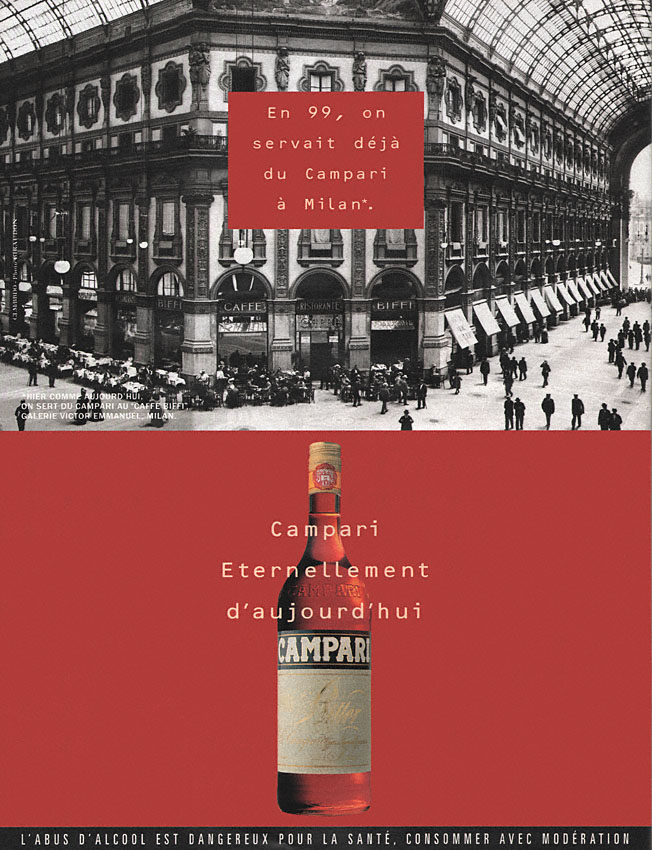 Publicité Campari 1999