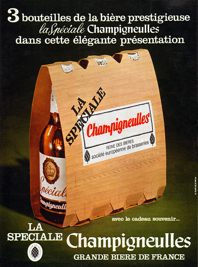 Publicité Champigneulles 1968