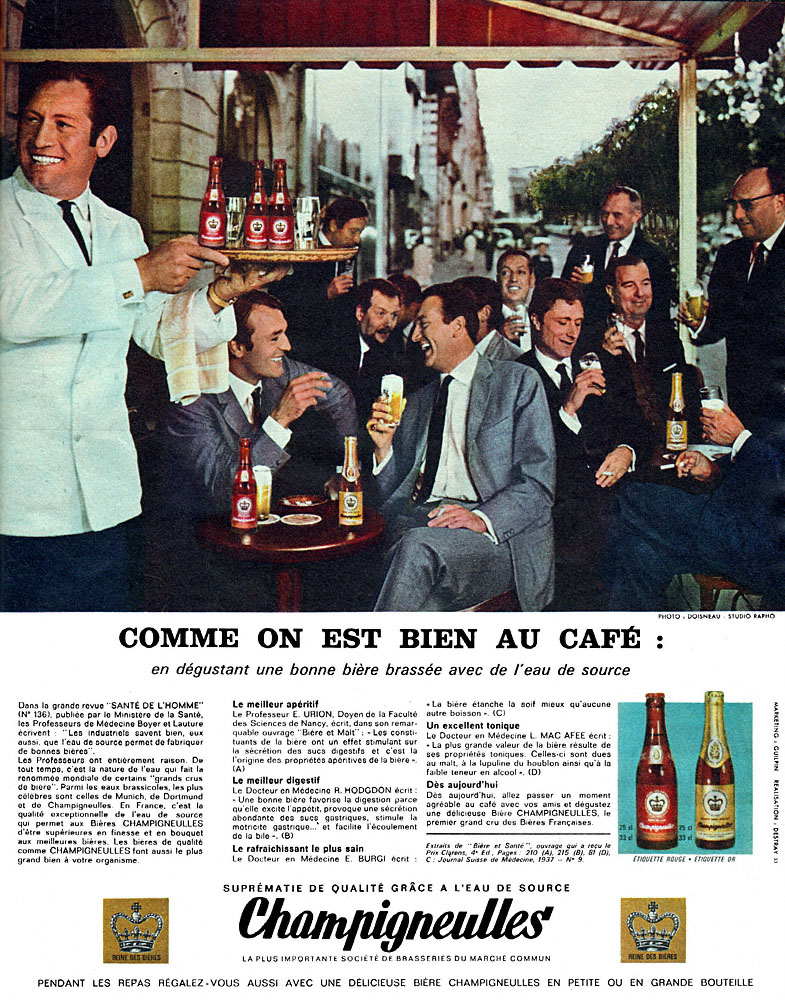 Publicit� Champigneulles 1966