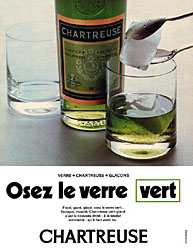 Publicité Chartreuse 1969