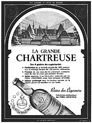 Publicit Chartreuse 1952