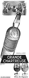 Publicit Chartreuse 1954