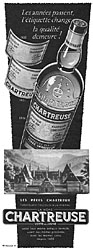 Publicit Chartreuse 1956