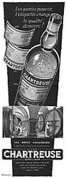 Publicit Chartreuse 1956