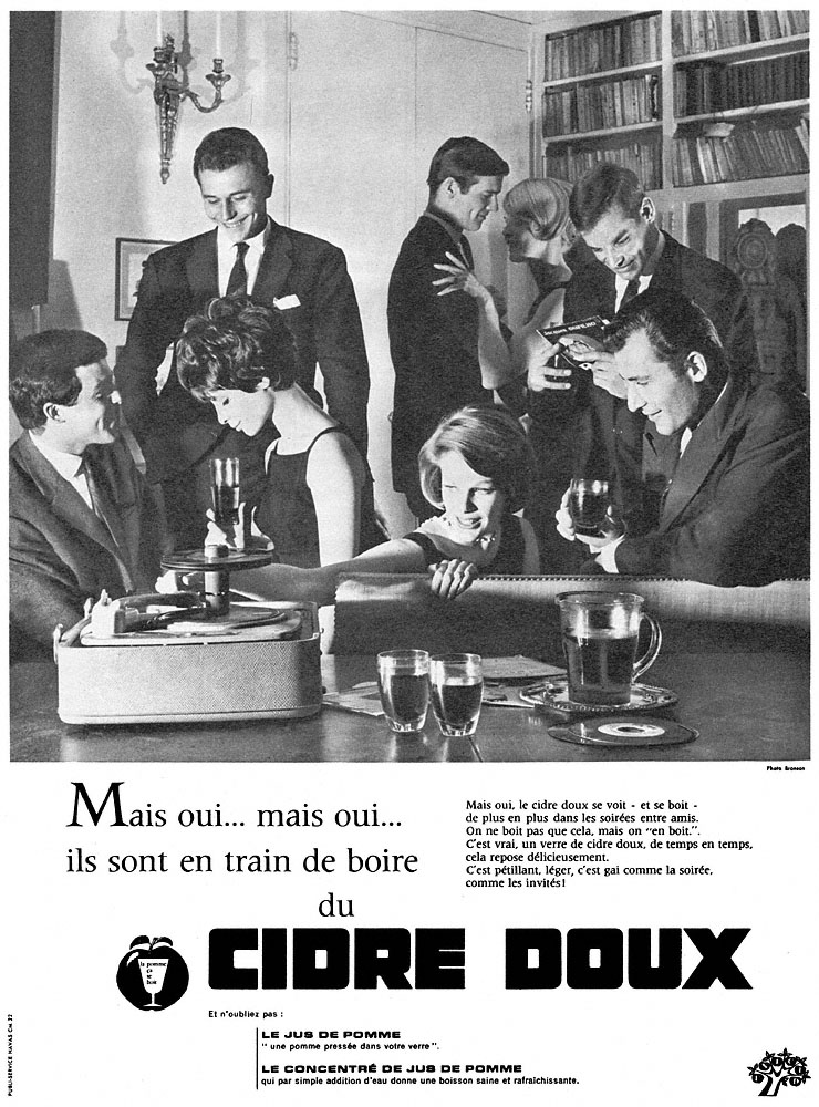 Marque Cidre doux 1961