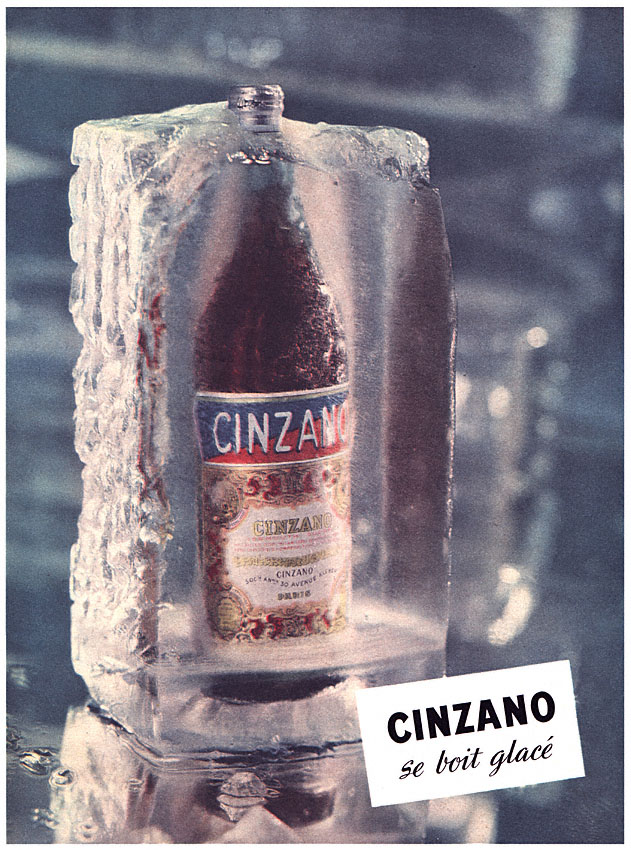 Publicité Cinzano 1951