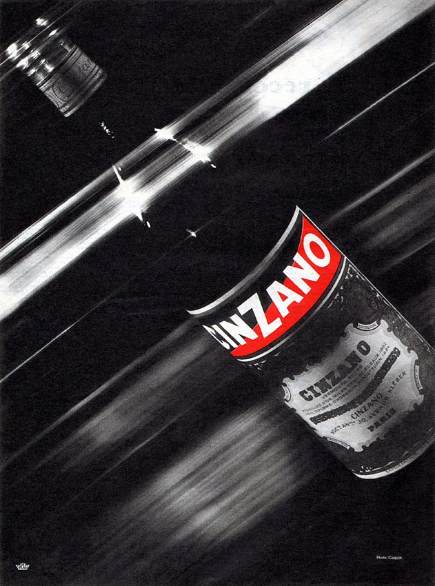 Publicité Cinzano 1957